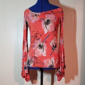 Free people birds of paradise shirt